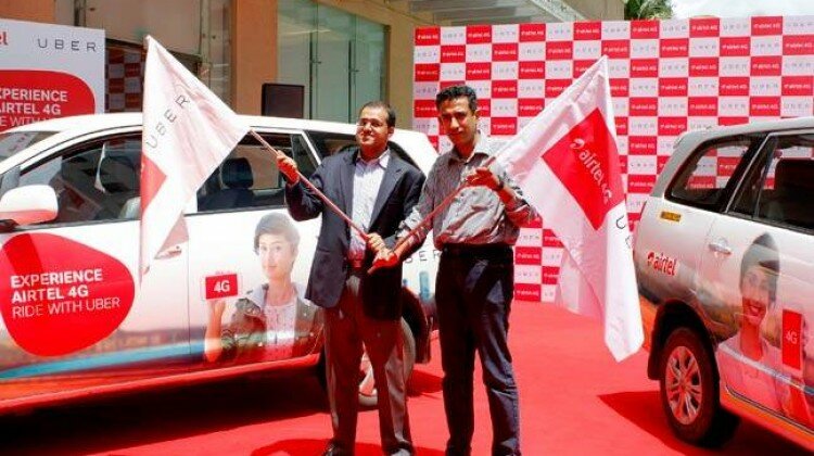 Airtel Signs Mobile Payments Deal with Uber