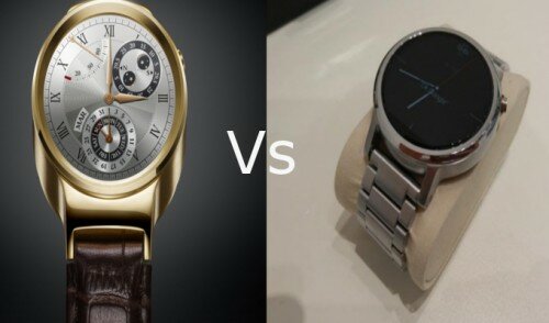 Moto 360 (2015) vs. Huawei Watch – Android Wear Smartwatches Comparison