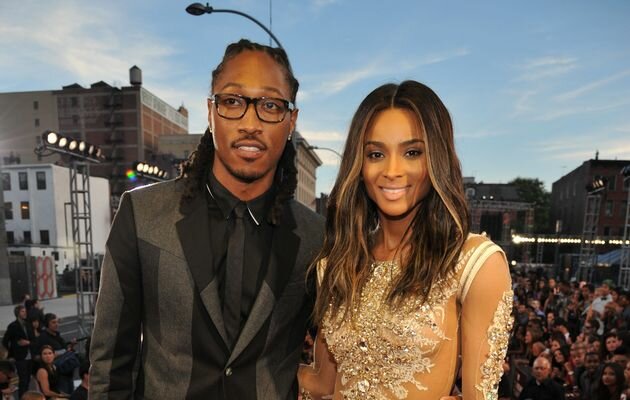 Ciara and the father of her child Future. Image by Getty Images