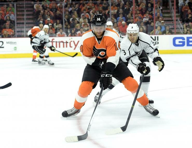 Philadelphia Flyers center Sean Couturier