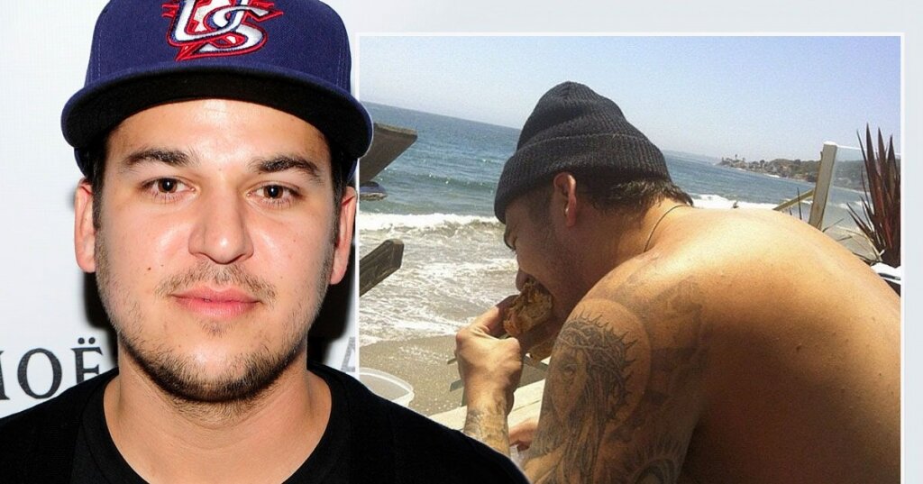 Rob Kardashian Posts First Selfie In Years, Shows Off Weight Loss photo