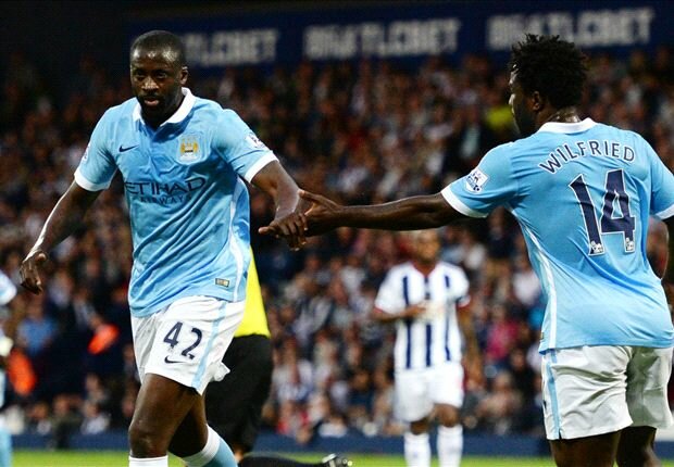 West Brom 0-3 Manchester City Yaya Toure stars on Sterling debut West Brom 0-3 Manchester City Yaya Toure stars on Sterling debut