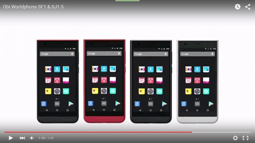 Obi Worldphone is another Android smartphone Maker but has an Apple Connection photo