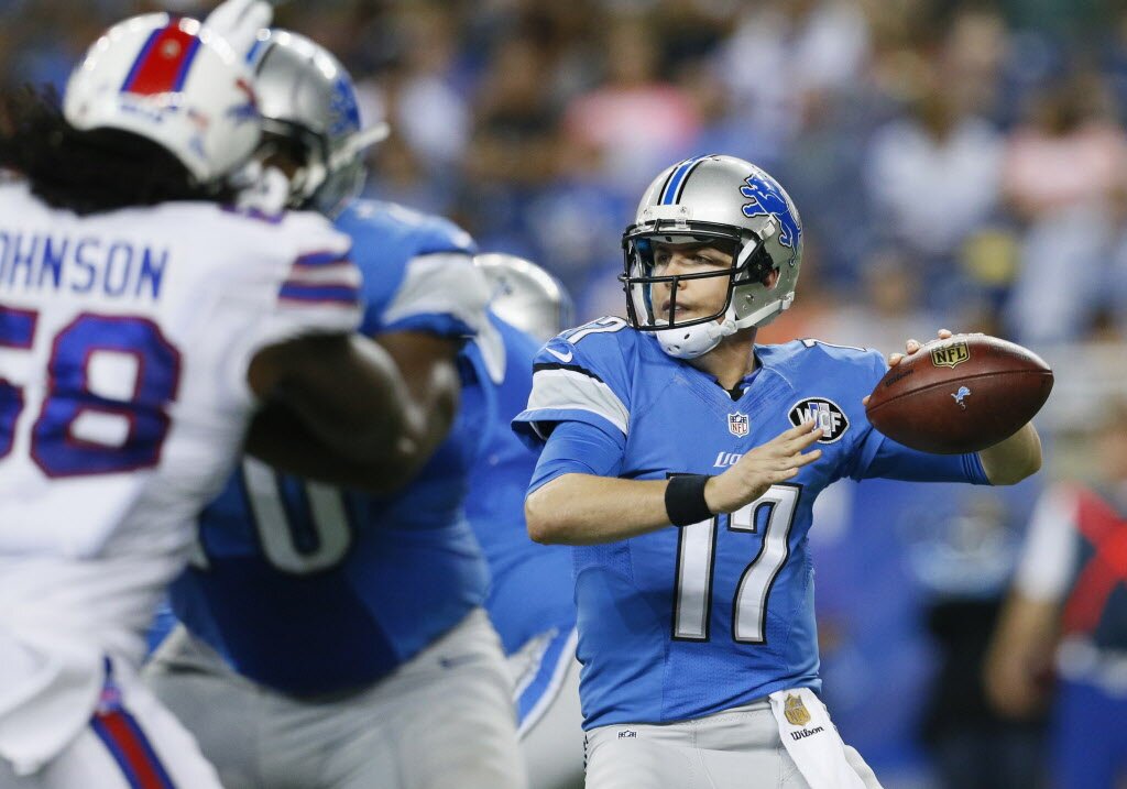 Lions released QB Moore, TE Fauria photo