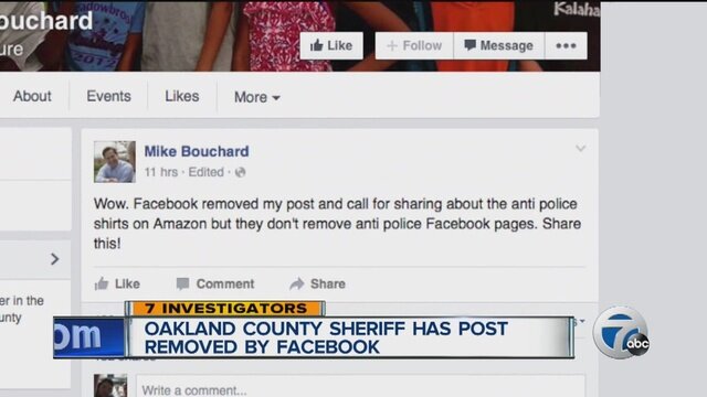 Sheriff’s Organization Demands Facebook Remove Anti-Law Enforcement Pages photo