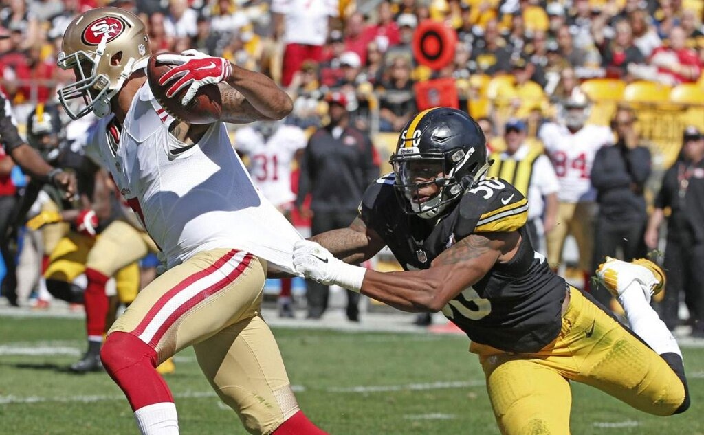Pittsburgh Steelers’ Ben Roethlisberger Cheers Antonio Brown — NFL News photo