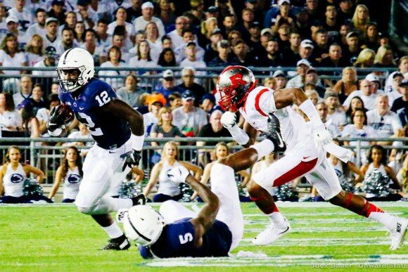 Barkley leads Penn State in rout of Rutgers photo